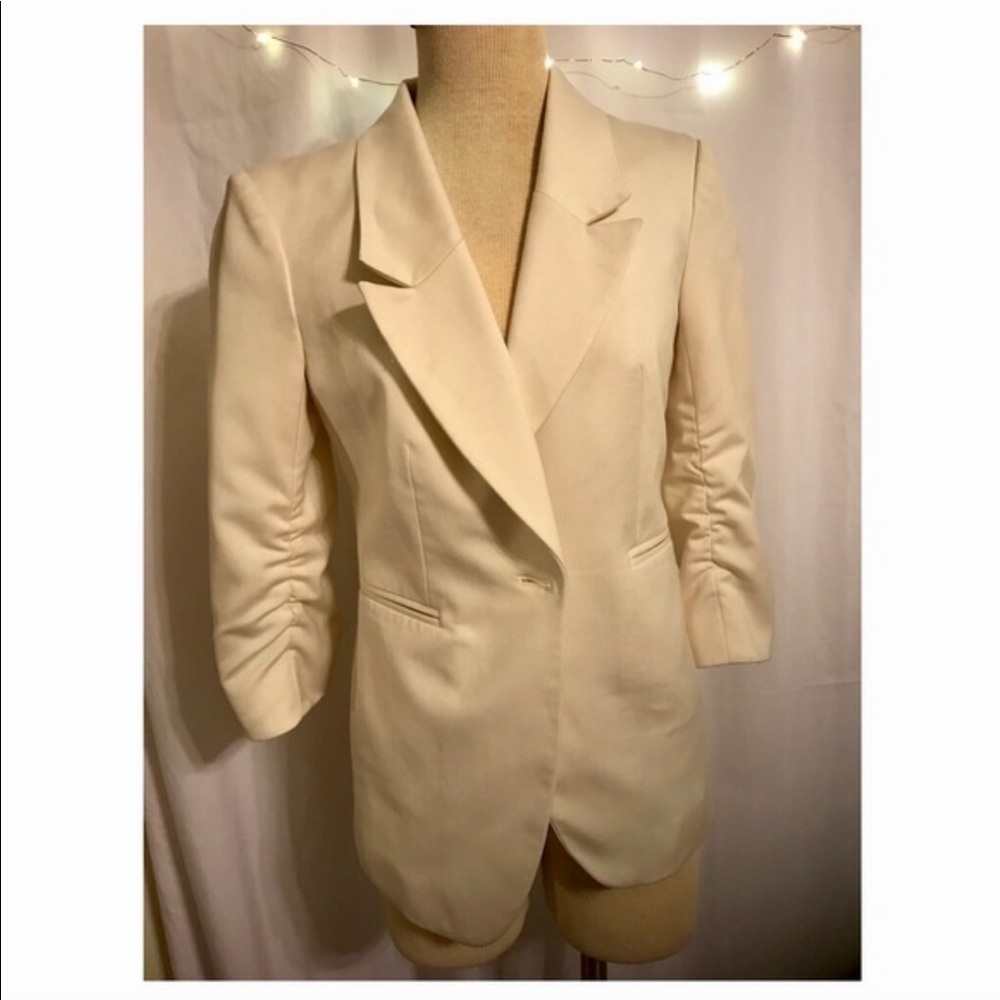 White blazer from the Limited.